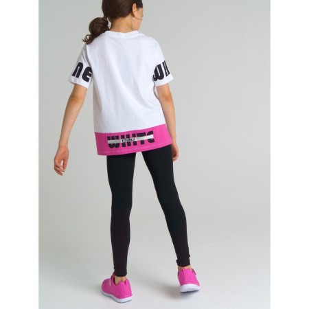 Gymnastic leggings for girls, height 116 cm-5