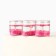 New Year. New Year's gel candles “dream” 3 pcs, pink, 2.5 x2.5 x 2.5 cm