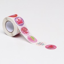 Stickers in the Roll 