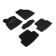 Pile rug for Renault Megane III, 2008-, black