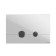 Cersanit Stero button, white, glossy, glass