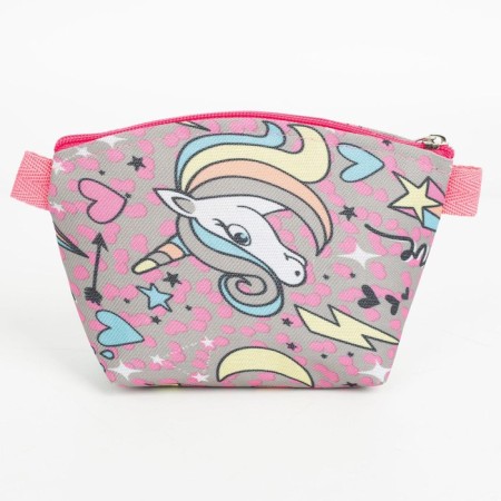 Lightning cosmetic bag, pink color-1