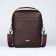 Men's bag over the shoulder, Textura, artificial leather, brown color