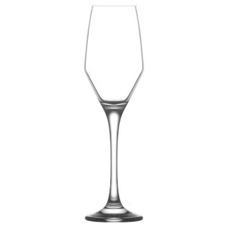 Set of glasses for champagne Lav Ella, 230 ml, 6 pcs