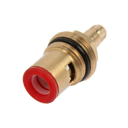 Kran-Buks 102115, 1/2 ", square, 7 x 7 mm, 90 degrees, short rod, brass-1