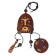 Autonomane "Shaman with a tambourine" cedar, a satellite amulet, mix