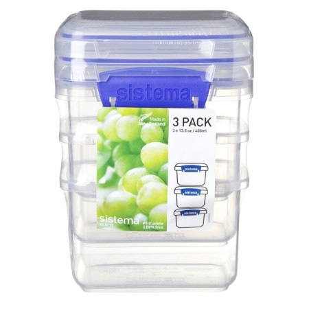 Sistema containers set, 3 pcs. x 400 ml-1