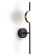 Bra Mantra Cuba, LED, 8W, 600LM, 3000K, 180x140x500 mm, black color