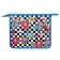 Folder for notebooks A5, 205 x 240 x 40 mm, zipper from above, plastic/textiles, hatber "Smeshariki crumbs"