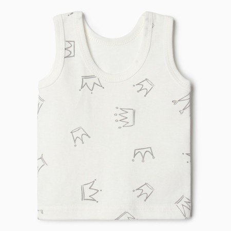 T -shirt Bloom Baby Sleeveless crown, p. 74 cm, beige
