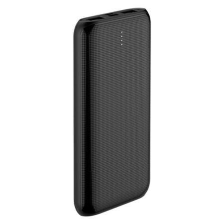 External battery TFN Porta 10, 10000 mAh, 2 USB, Type-C, MicroUSB, Black