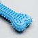 Chewing toy cast "bone for massage", 11 x 4 x 2 cm, blue