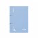 Notebook on rings A5 100 sheets of Erichkrause IQ Fineline Symbol Plastic Cover Blue, Offset 80 g/m², White is 100% mix