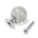 Handle button Cappio PK106, D = 25 mm, plastic, color chromium