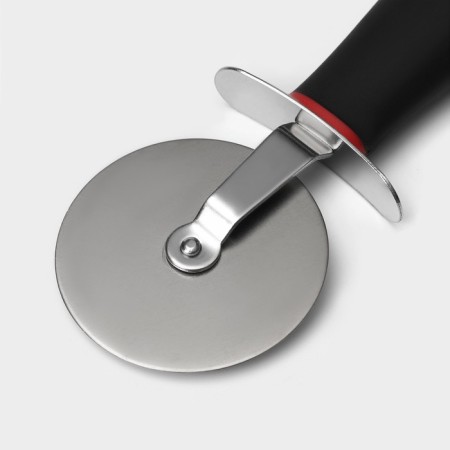 A knife for pizza and dough Digma, 19.5 cm, d = 5.8 cm, black color-4