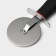 A knife for pizza and dough Digma, 19.5 cm, d = 5.8 cm, black color
