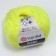 Yarn "jeans" 55% cotton, 45% acrylic 160m/50g (58 lemon)