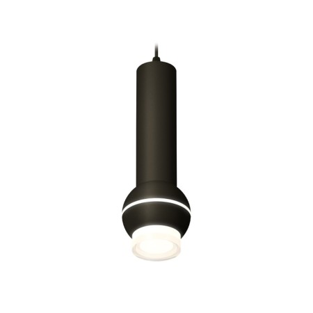 A set of suspended lamp with additional backlight Ambrella Light, Techno, XP11020010, GU5.3, color black sand
