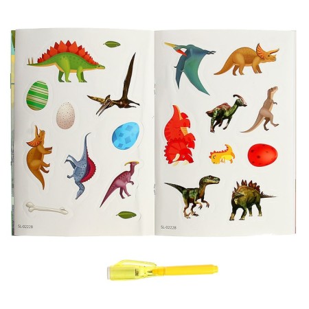 Activati-book with drawings by light "Dinosaurs"-3