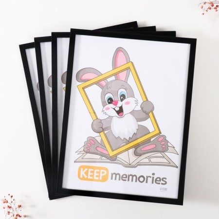 Set of frames "Format" 30x40 cm, 4 pcs. black color-1