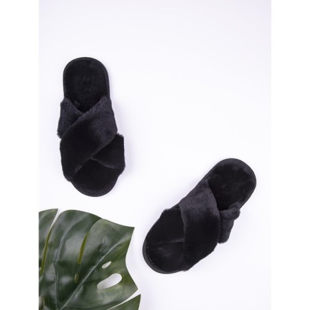 Women's slippers Amaro Home, size 36-38, black color-5
