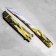 Wooden souvenir "Tanto knife", in a scabbard, yellow