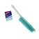 Brush with a handle, with rubberized bristles, 27x5x3 cm