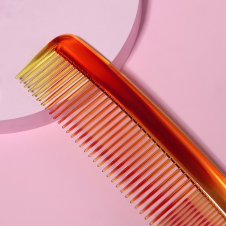 Set of comb, 2 objects, color "amber"-2