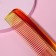 Set of comb, 2 objects, color "amber"