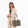 Women's bag with lightning, medium size, green color