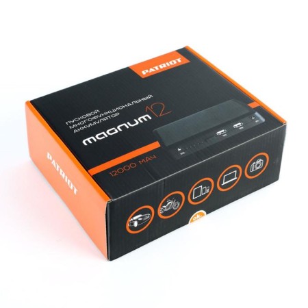 Patriot Magnum 12, 12000 mAh label multifunctional battery-7