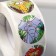 Stick Paper "Beasts Africa" ​​d = 2.5 cm 500 pcs in a roll 3x6.5x6.5 cm