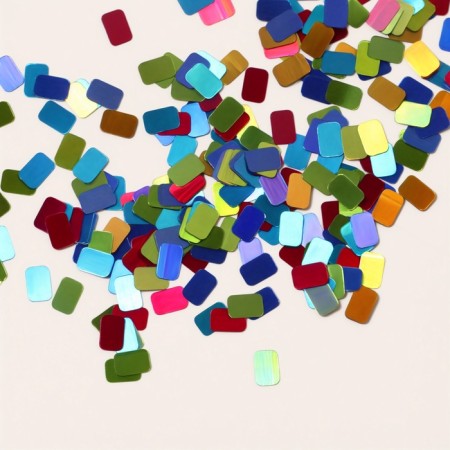 Sequins for the decor of the nails "disco", multi -colored-1