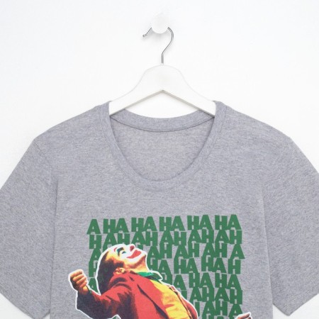 T-shirt male, color light gray melange, a ha ha, size 60-4