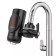 Castle water heater KitFort KT-4034, 3300 W, 6 l/min, black