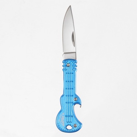Knife Folder Folding "Guitar" 12cm, blade 50mm/1.8 mm, mix-3