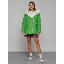 Winter jacket, size 48, green color