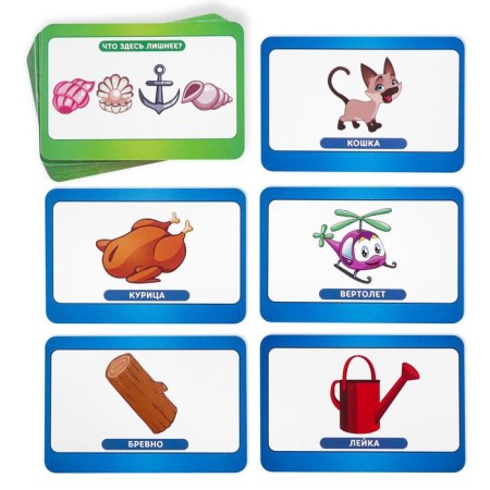 Board game "What is superfluous?", 30 cards, 3+-2