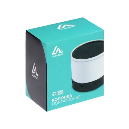 Portable column Luazon Hi-Tech08, 3 watts, 300 mAh, Microsd, USB, black-5
