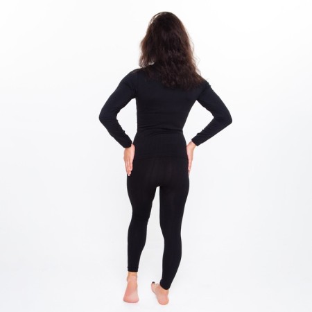 Women's thermal underwear (jumper, leggings), black color, size 42-44 (s)-5
