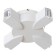 Lamp "Deco" 4xLED 4W 4000K IP66 white 16x4.3x16 cm