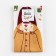 The towel kitchen shade “Home is not boring” 35x60 cm, 100% HL, 160g/m2