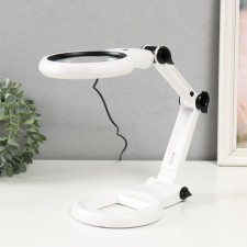 Lupa-lupa x2.3 x6 for LEDX18 creativity from 3AAA USB lenses d = 2.1 and 10 cm