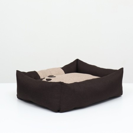A lynker with a removable pillow "Paw", Rogozhka, 50 x 40 x 15 cm-2