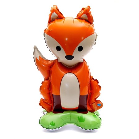 Foil ball 18 "Sweet Fox", on a stand, under the air