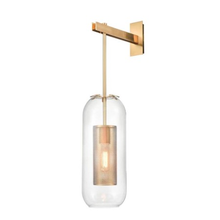 Bra Coro, 1x60W E27, brass color-1