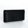 Women's wallet on magnets, black color