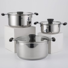 Набор кастрюль Nadoba Kamila, 3 шт: 1.5 л, 3 л, 5.8