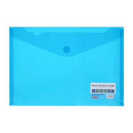 Folder on the button (Velcro) A4, horizontal, mix-1