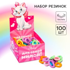 Резинка для волос, 100 штук, Коты Аристократы